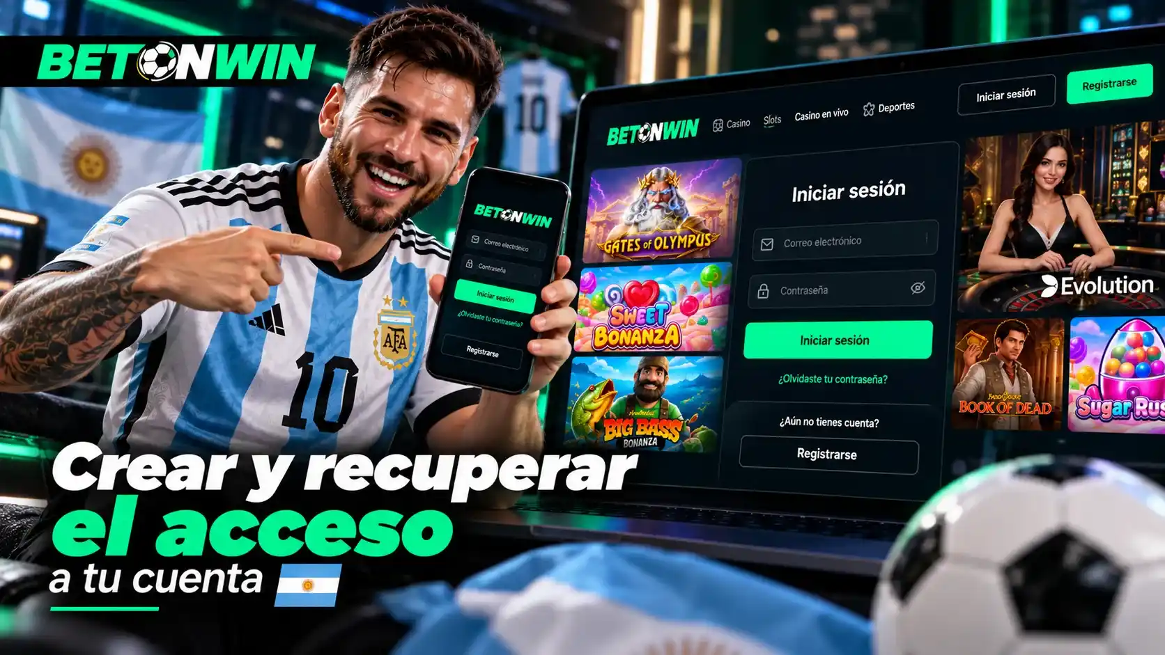 Crear y recuperar el acceso a tu cuenta